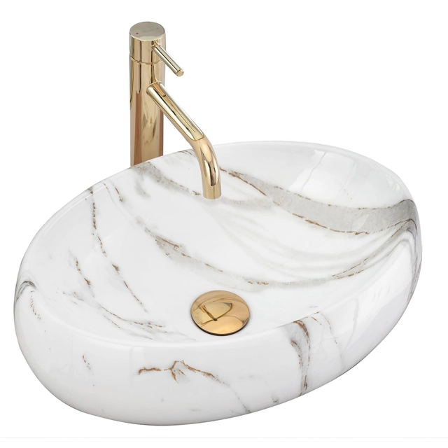 Countertop washbasin Rea Linda Lava