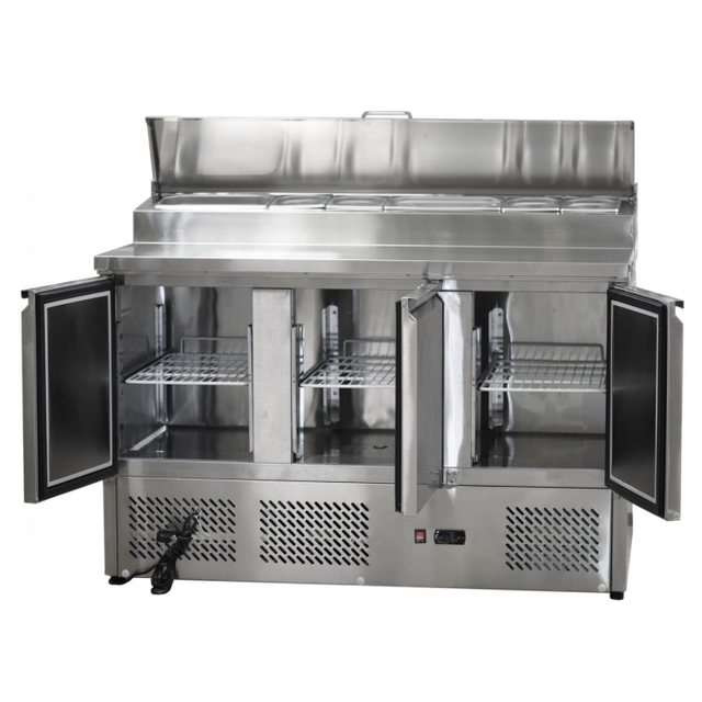 REFRIGERATION TABLE WITH UPDATE 3-DRZWIOWY 380L INVEST HORECA ESL3853 ESL3853