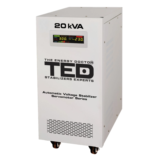 Maximum network stabilizer 20KVA-SVC with single-phase servo motor TED001955