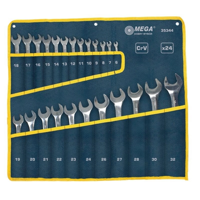 Combination wrenches 6-32mm set 24 pieces PROLINE 35344