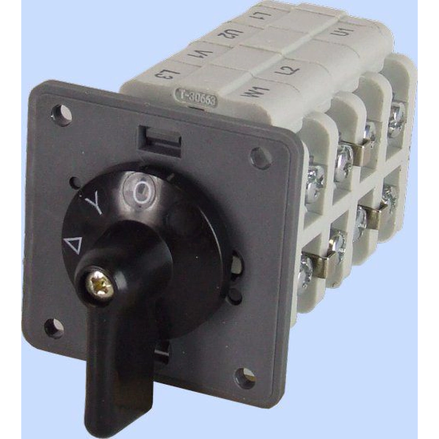 Elektromet Star-delta cam switch 3P 25A IP44 Arc 25-21 (922509)