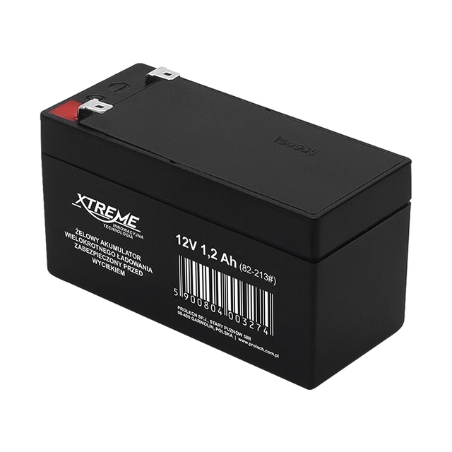 Gel battery 12V 1.2Ah XTREME