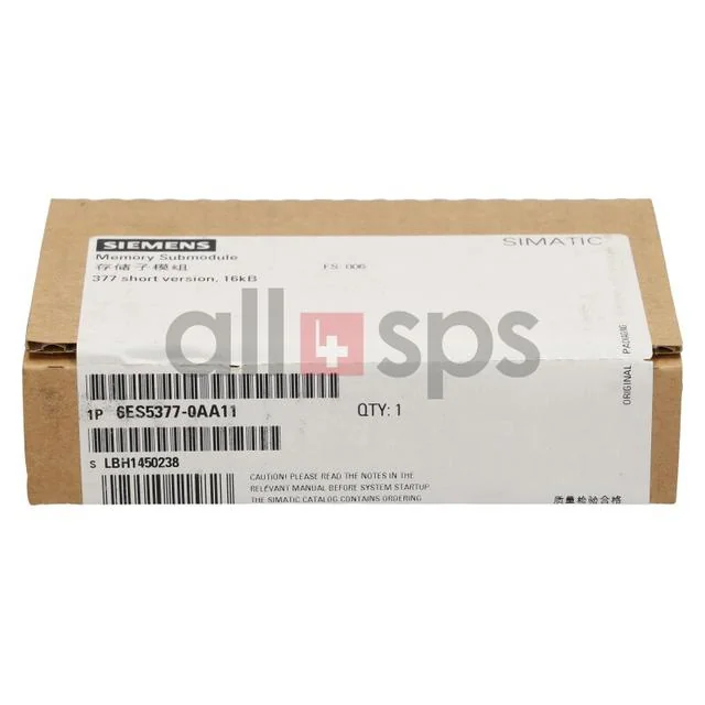 6ES5377-0AA11 Siemens - New Factory Sealed