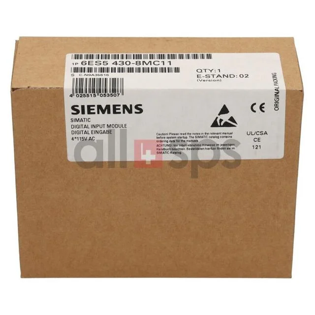 6ES5430-8MC11 Siemens – uus tehases suletud