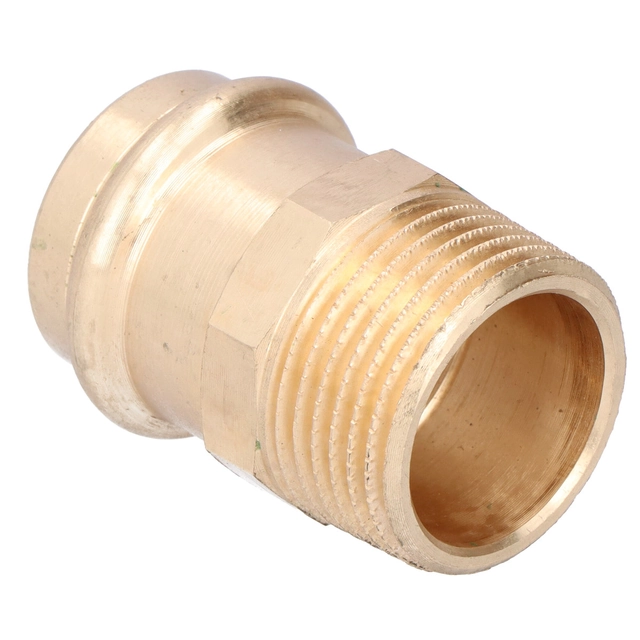 Adapter nipple, external thread,28x1 bronze B Press