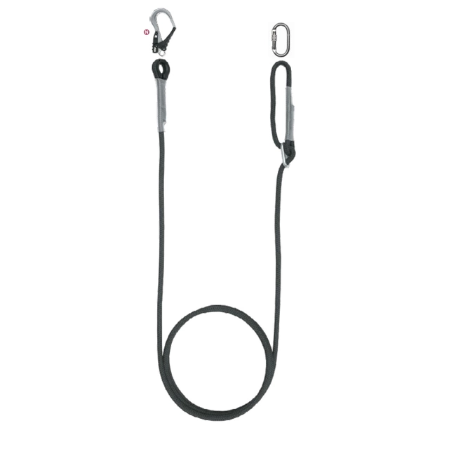 Horizontal LP 200 FLR anchor rope with AZ029, AZ011 hooks, 10m