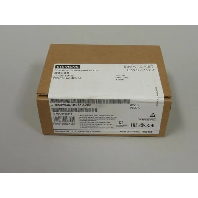 6GK7243-1BX30-0XE0 Siemens - New Factory Sealed