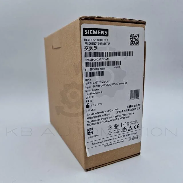 6SE6420-2AB13-7AA1 Siemens - New Factory Sealed