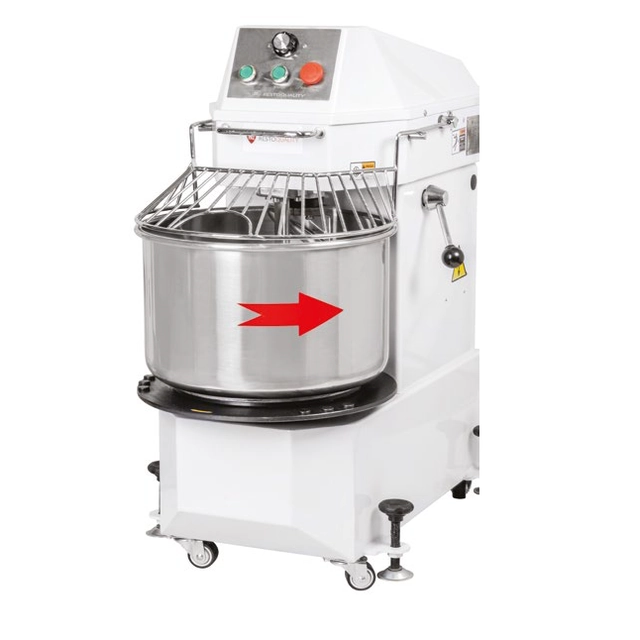 Spiral mixer for heavy dough RQS20A | 20 liters | 400V