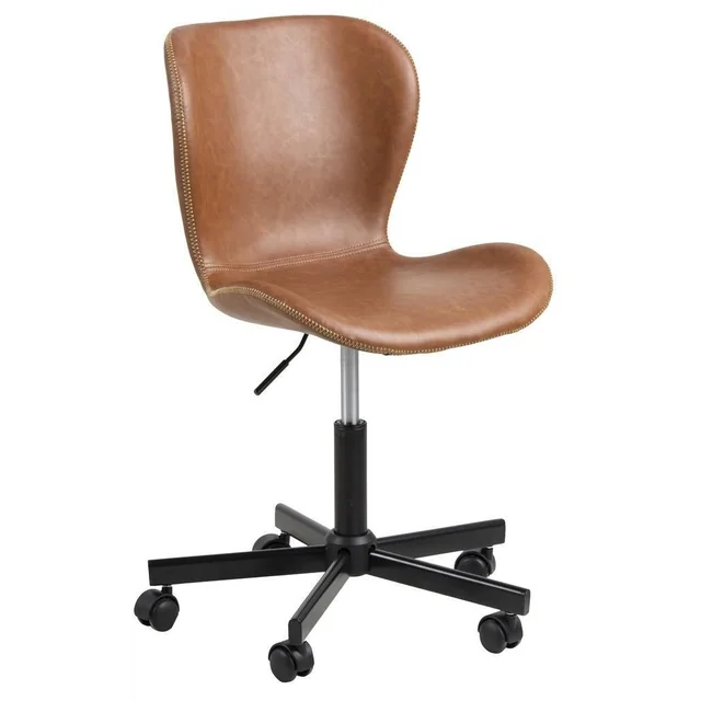 Batilda PU brandy office chair