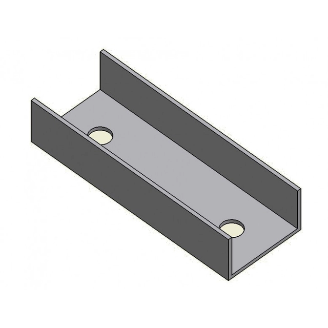 40x40, aluminum rail connector, 100szt package