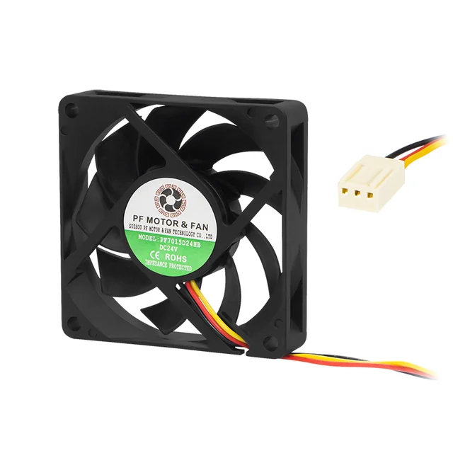 70x15mm 24V ventilateur à bille