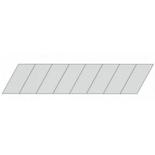 Broken blade 18mm 10 pieces DEDRA M9021