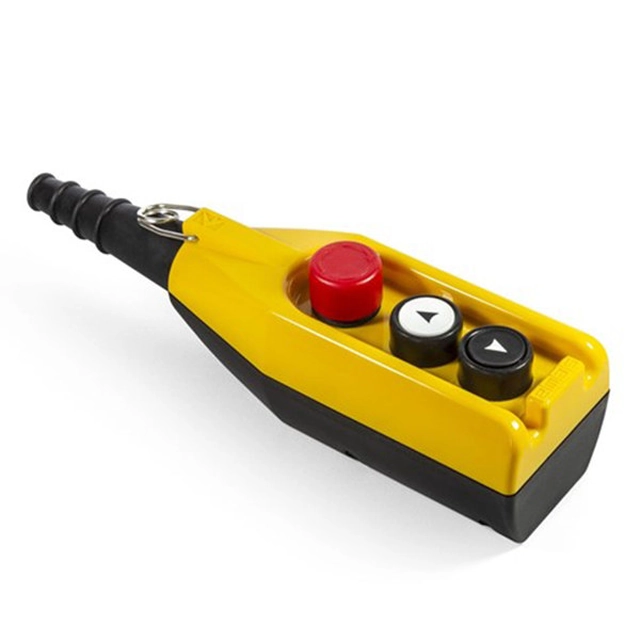 control pendant,3 buttons, including an emergency stop button 30 mm, one speed T0-PV3E30B2