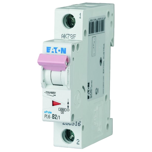 Circuit breaker 6kA PL6-D16/1