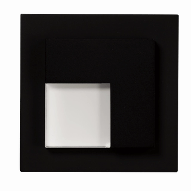 TIMO LED surface mounting lamp with frame 14V DC black cold white type: 07-111-61