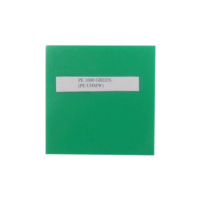 Polyethylene PE 1000 green thickness in mm 20 size in mm 1250X3000