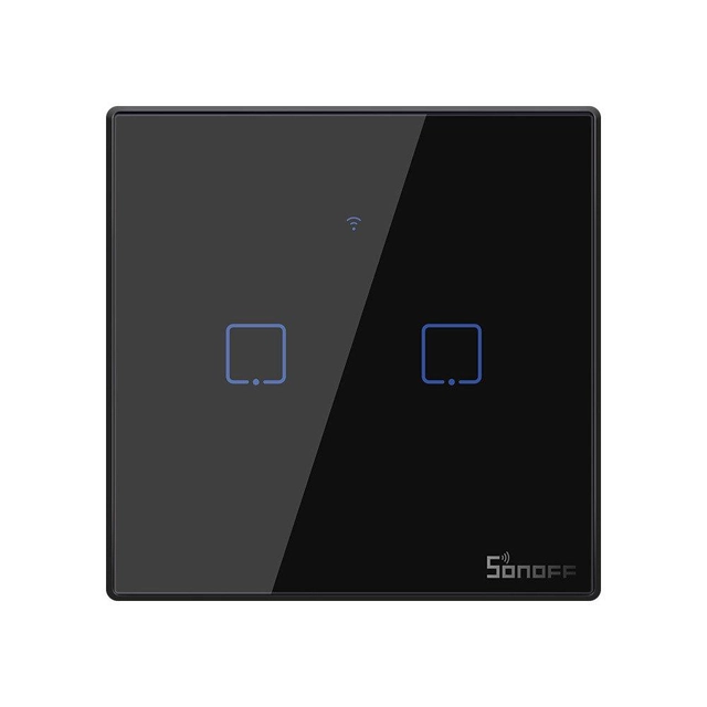 Smart Switch WiFi + RF 433 Sonoff T3 EU TX (2-channel)