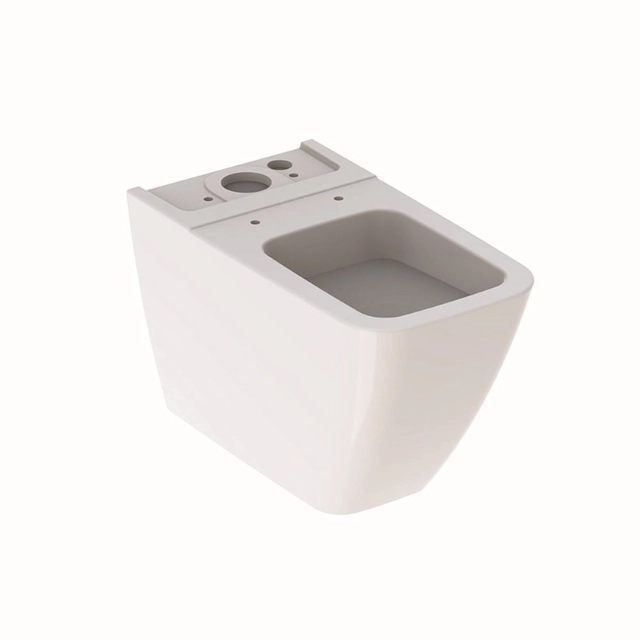 Geberit toilet, iCon Square, is placed next to the wall