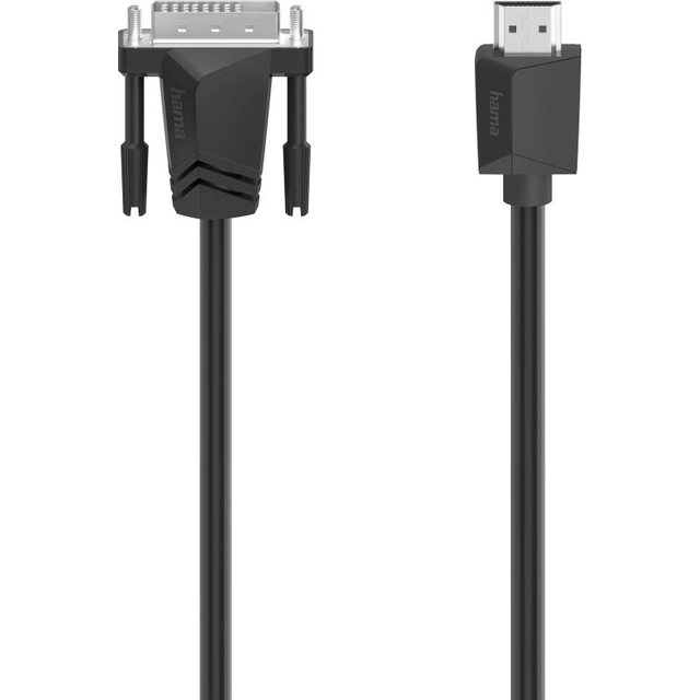 Hama HDMI cable - DVI-D 1.5m black (002050180000)