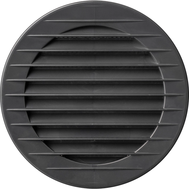 Round grille with mesh graphite 100 (AOzSg 100)