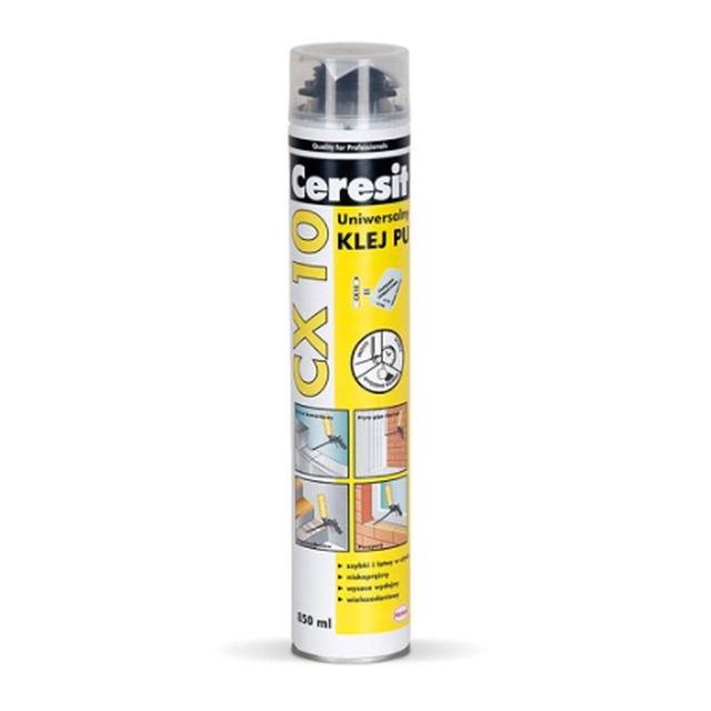 Ceresit universal polyurethane adhesive CX-10 850 ml