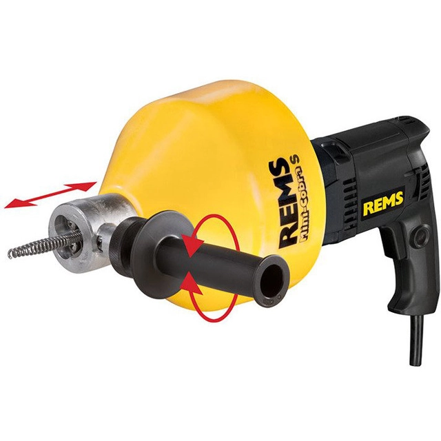 REMS Mini-Cobra S SET Electric pipe cleaning device