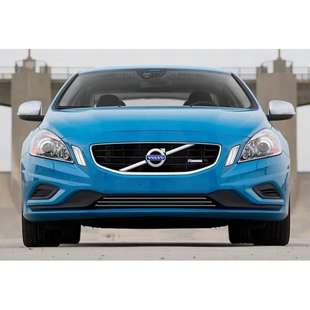 Volvo V60 - Chrome Strips Grill Bumper Dummies Tuning