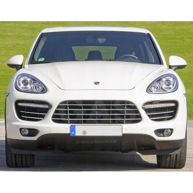 Porsche Cayenne Turbo-Chrome Strips Chrome Grill Dummy Bumper Tuning