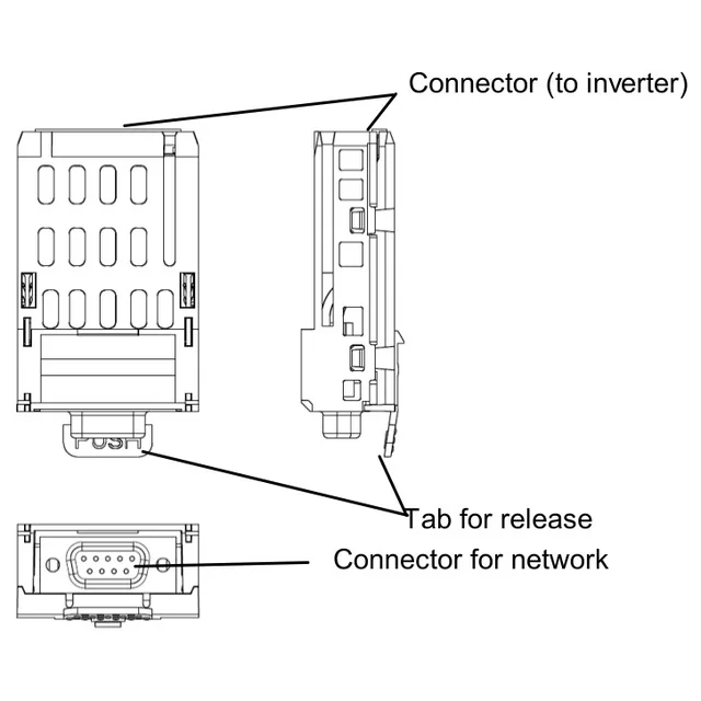 CANopen interface CAN001Z for VFS15, VFMB1, VFAS3