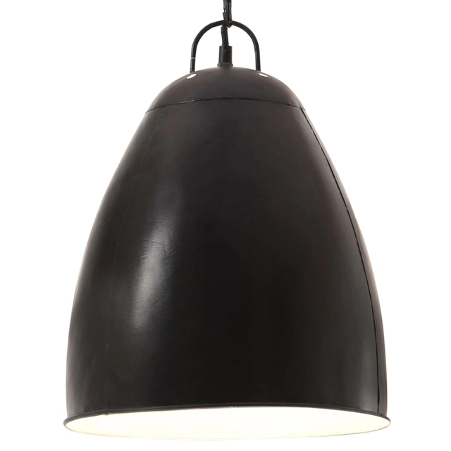 Industrial pendant lamp 25 W black round 32 cm E27