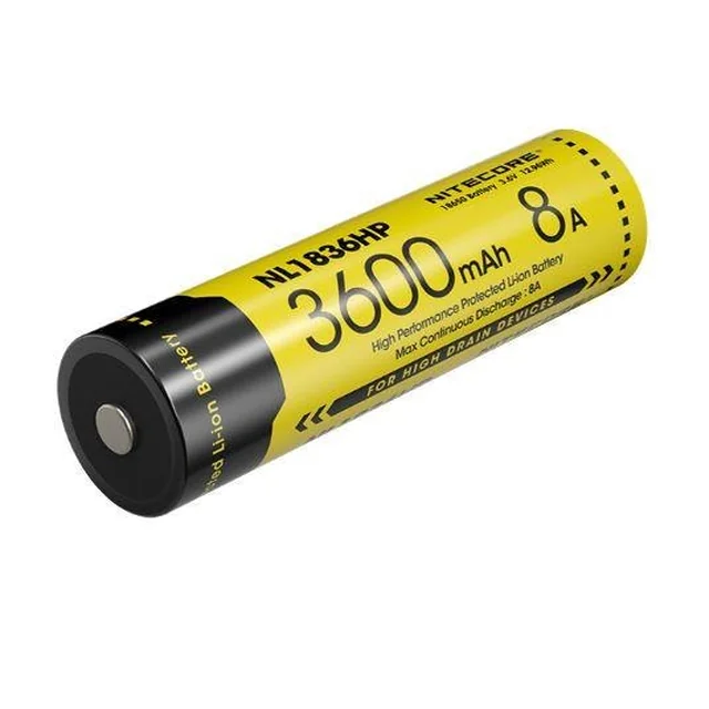 BATTERY REC.LI-ION 3.6V/NL1836HP(3600MAH) NITECORE