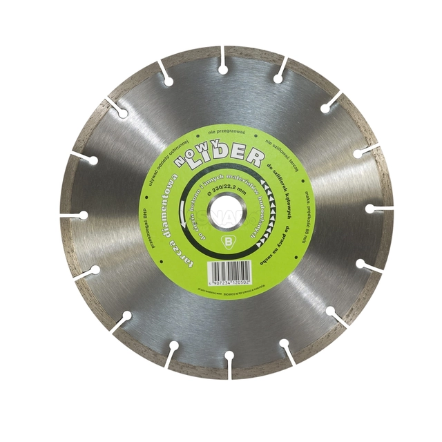 Segmented diamond blade LIDER 350mm IN CORPORE