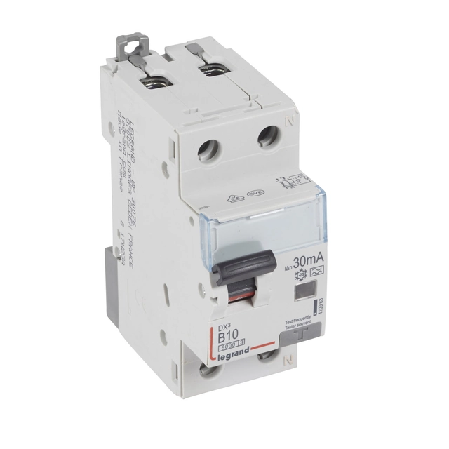 Earth leakage circuit breaker P312 2P b 10A 30MA TYPE A DX3