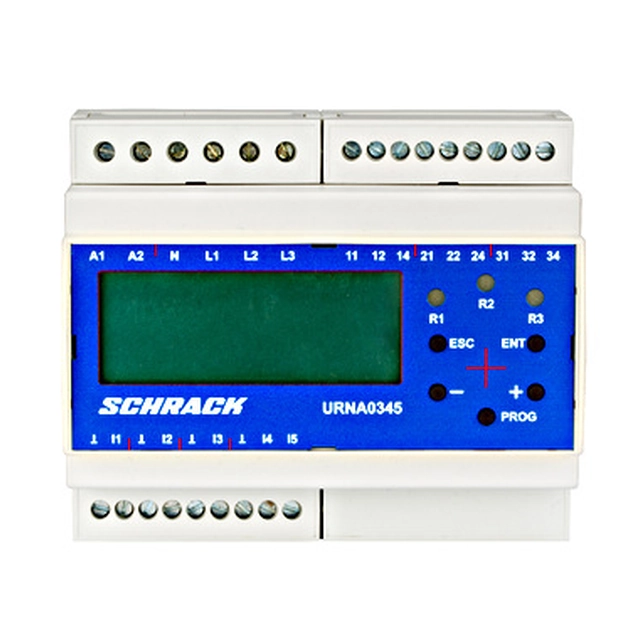 Photovoltaic power plant anti-isolation relay, Schrack URNA0345-B