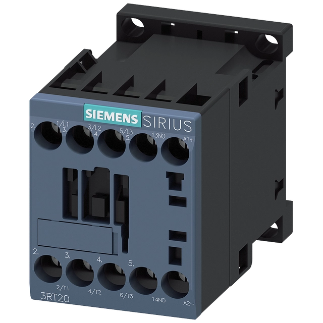 Power contactor, AC switching Siemens 3RT20161MB410KT0 DC Screw connection