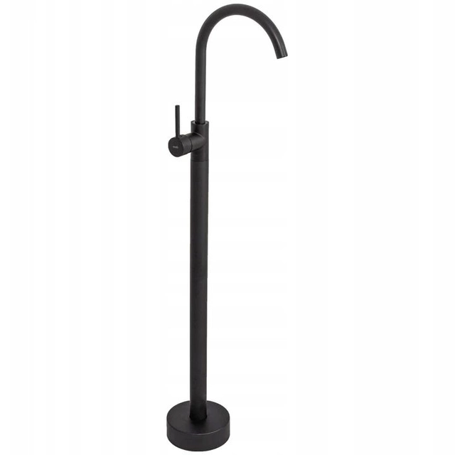 Floor basin mixer Rea Lungo Ortis Black