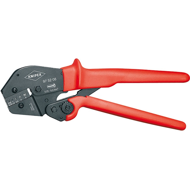 Crimp pliers for two-handed operation knipex 97 52 08