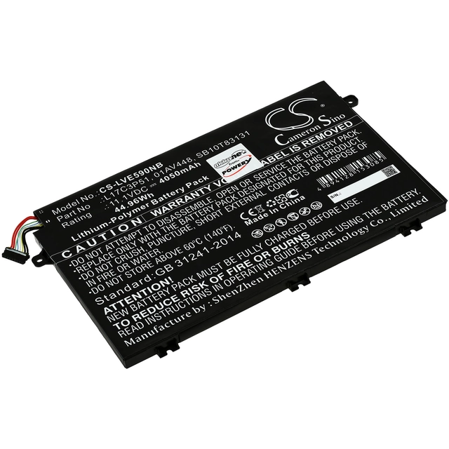 Replacement battery for Lenovo type 01AV448