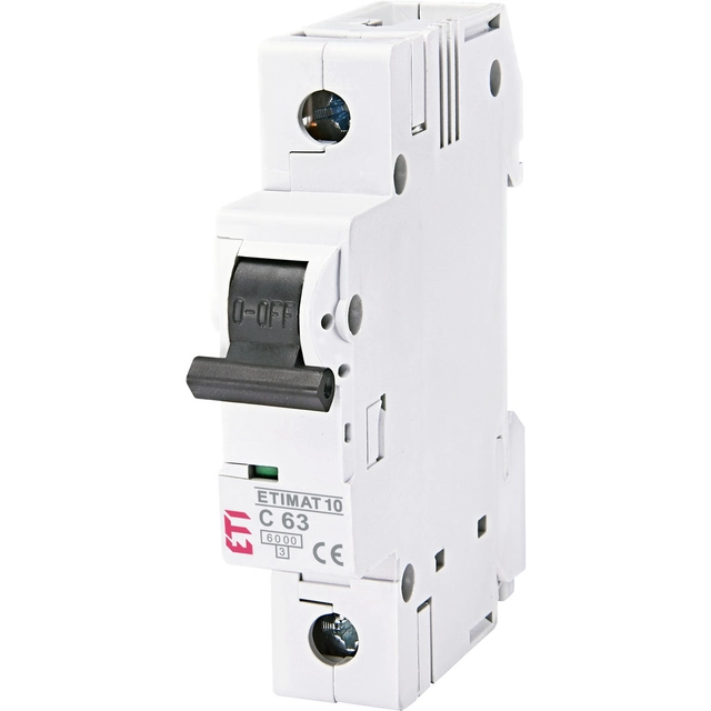 ETIMAT circuit breaker 10 1p C63 6kA