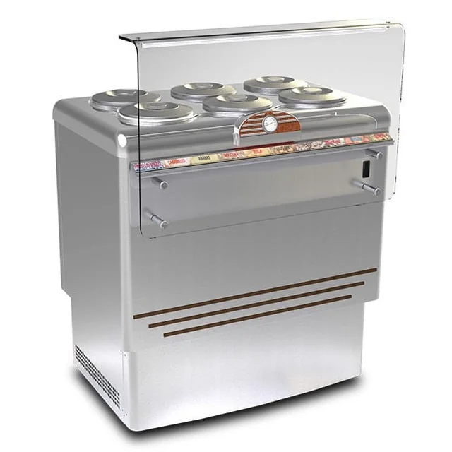 Ice cream dispenser | 6 tub | DV6S | 965x758x1030 mm