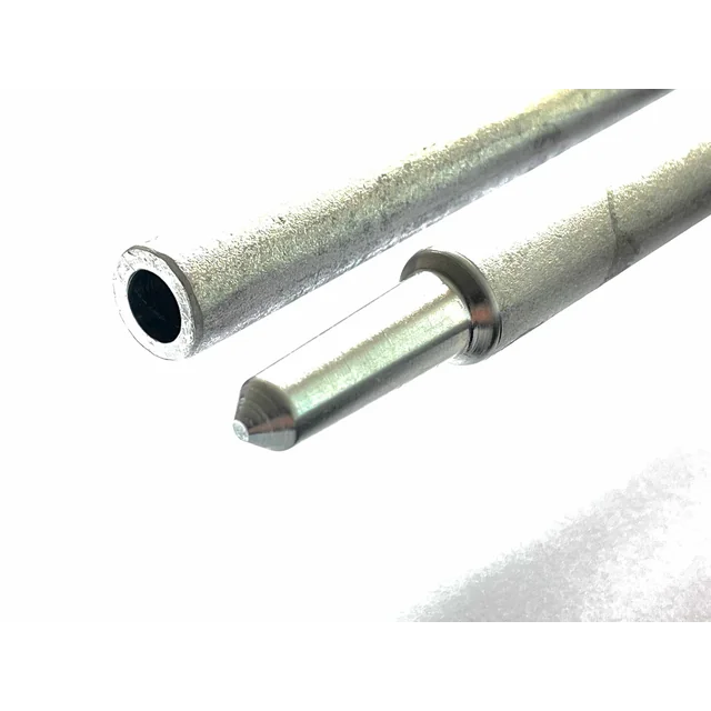 Earthing pin earthing lightning protection earthing 1,5m without connector galvanized photovoltaics PV Steel earthing V2A/A304