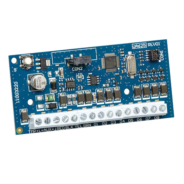 8 modul programozható kimenetei SERIES NEO - DSC HSM2208