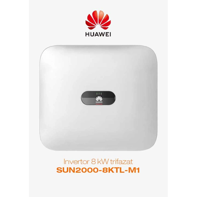 8 three-phase kW inverter Huawei SUN2000-8KTL-M1, Wlan, 4G