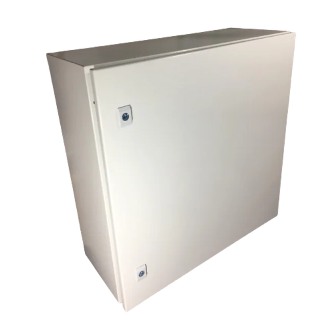 800x800x200mm elektrický priemyselný kovový panel s pozinkovaným protipancom IP66 1000V 630A elektrostaticky lakovaný