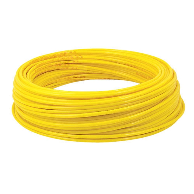 Membra Plastic Polyamide hose PA12 yellow 12/9 mm