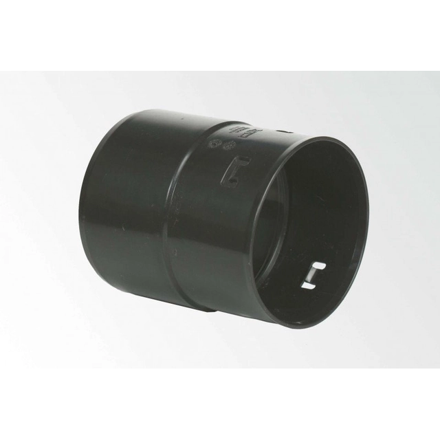 PVC drainage passage DN/OD 100x110 from drainage pipe to sewer pipe, black