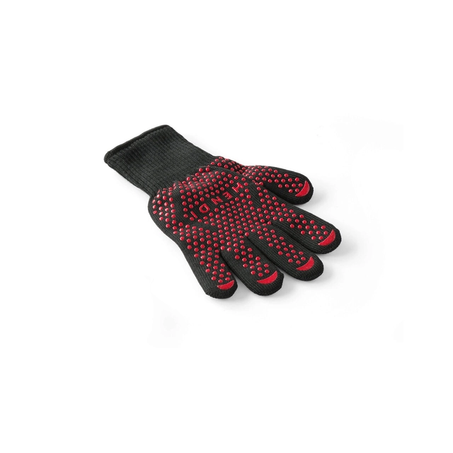 Set of 2 heat protection kitchen gloves, withstands up to 250 gr C, length 30 cm, Hendi