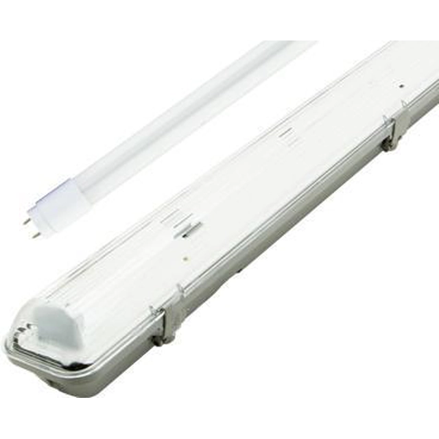 Greenlux GXWP209 LED dustproof body + 2x 60cm LED fluorescent 9W cold white + 2x 60cm LED fluorescent 9W cold white