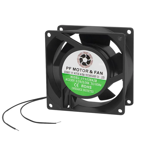 80x38mm 230V 8038FD ball fan